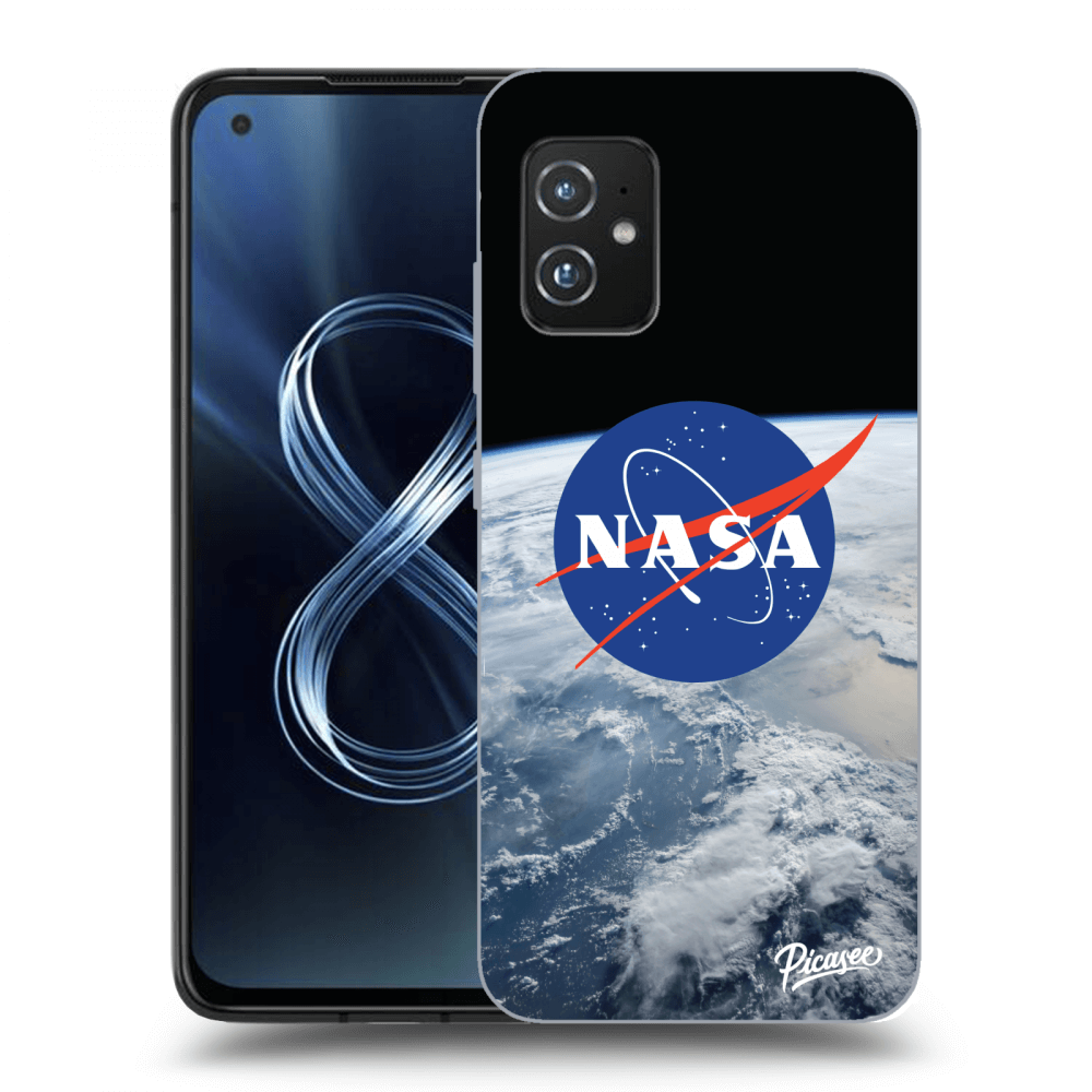 Picasee silikonowe przeźroczyste etui na Asus Zenfone 8 ZS590KS - Nasa Earth