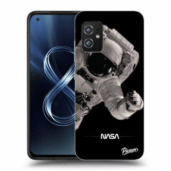 Picasee silikonowe przeźroczyste etui na Asus Zenfone 8 ZS590KS - Astronaut Big