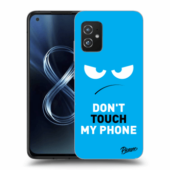 Etui na Asus Zenfone 8 ZS590KS - Angry Eyes - Blue