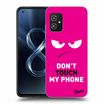 Etui na Asus Zenfone 8 ZS590KS - Angry Eyes - Pink