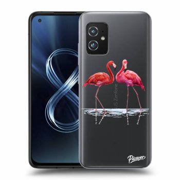 Etui na Asus Zenfone 8 ZS590KS - Flamingos couple