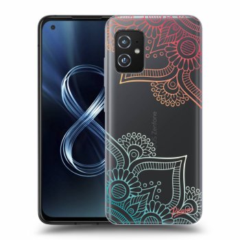 Etui na Asus Zenfone 8 ZS590KS - Flowers pattern