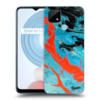 Etui na Realme C21Y - Blue Magma