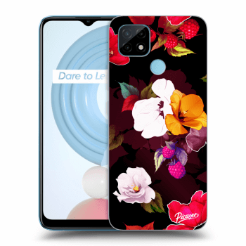 Picasee ULTIMATE CASE pro Realme C21Y - Flowers and Berries