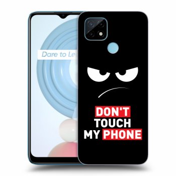 Etui na Realme C21Y - Angry Eyes - Transparent