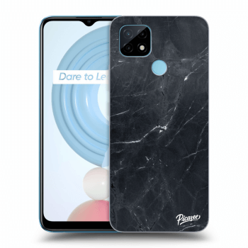 Etui na Realme C21Y - Black marble