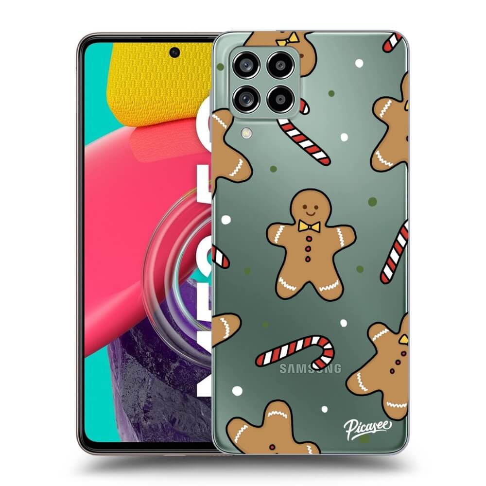 Picasee silikonowe przeźroczyste etui na Samsung Galaxy M53 5G - Gingerbread