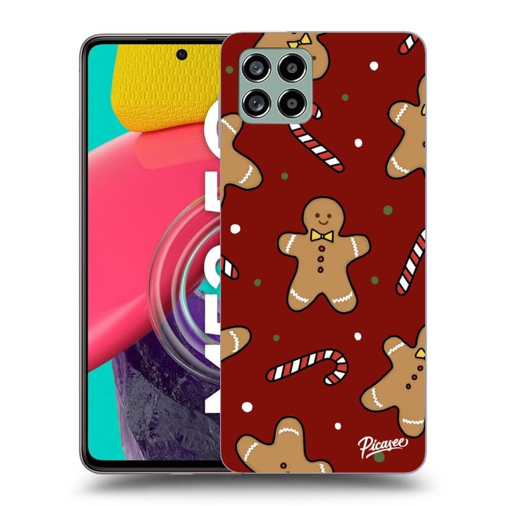 Picasee silikonowe czarne etui na Samsung Galaxy M53 5G - Gingerbread 2