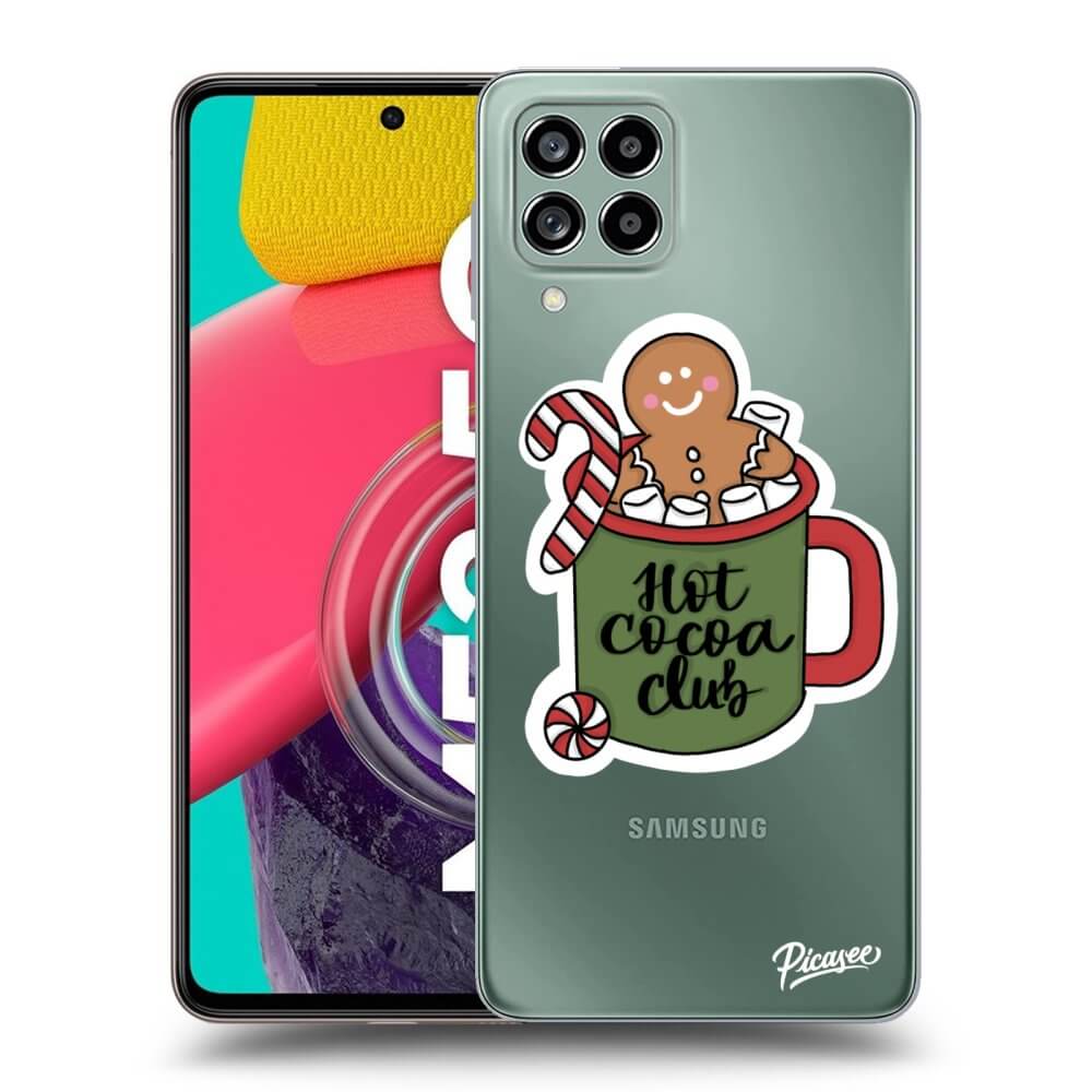 Picasee silikonowe przeźroczyste etui na Samsung Galaxy M53 5G - Hot Cocoa Club