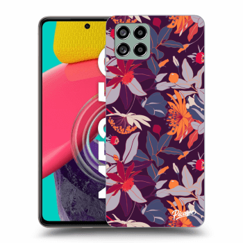 Picasee ULTIMATE CASE pro Samsung Galaxy M53 5G - Purple Leaf