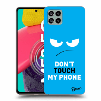 Etui na Samsung Galaxy M53 5G - Angry Eyes - Blue