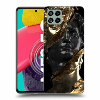 Etui na Samsung Galaxy M53 5G - Gold - Black