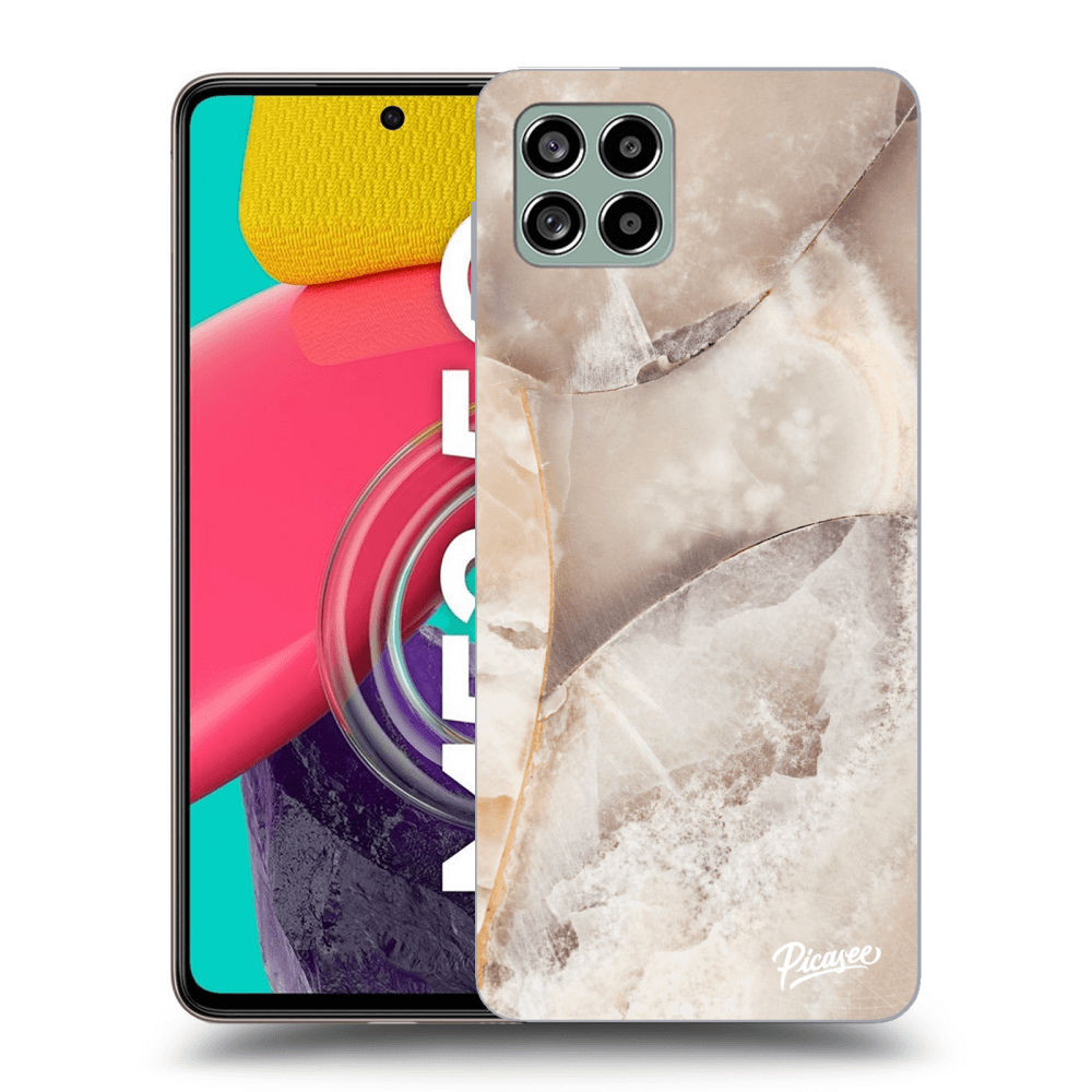 Picasee ULTIMATE CASE pro Samsung Galaxy M53 5G - Cream marble