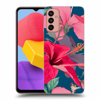Etui na Samsung Galaxy M13 M135F - Hibiscus