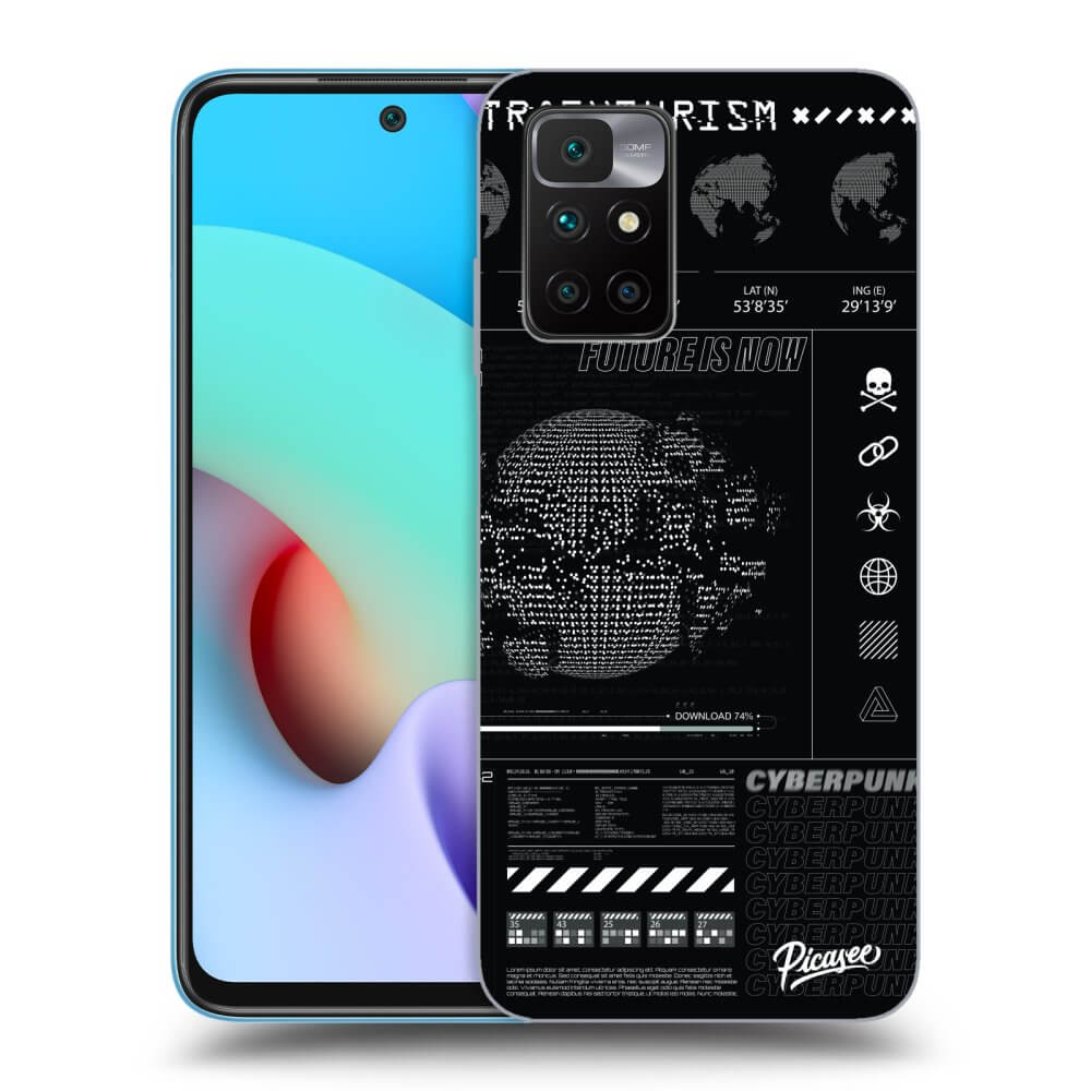 Picasee silikonowe przeźroczyste etui na Xiaomi Redmi 10 (2022) - FUTURE