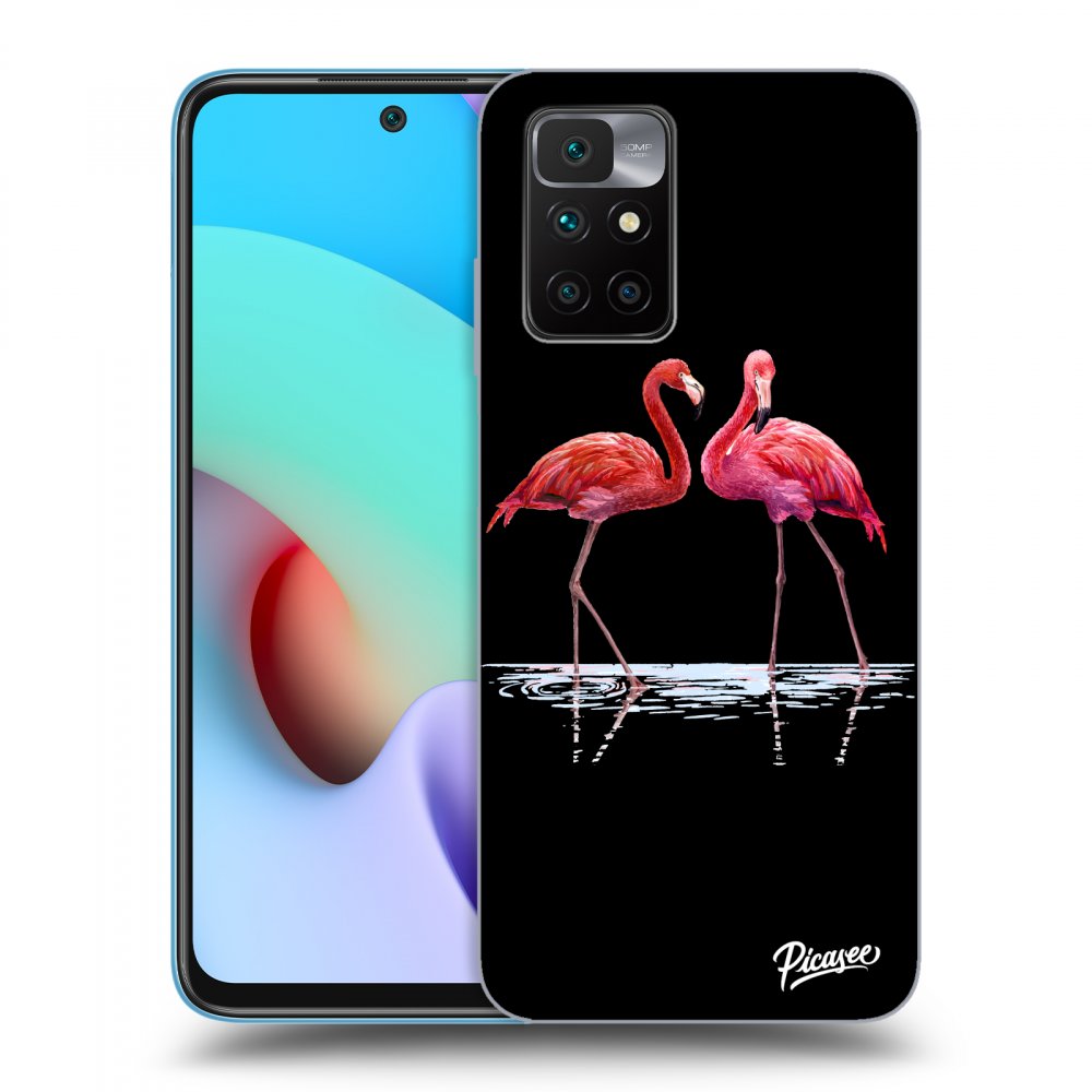 Picasee ULTIMATE CASE pro Xiaomi Redmi 10 (2022) - Flamingos couple