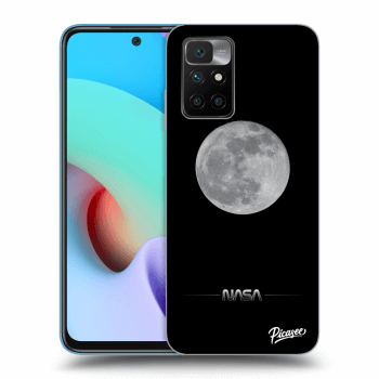 Picasee silikonowe czarne etui na Xiaomi Redmi 10 (2022) - Moon Minimal