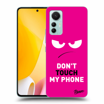 Etui na Xiaomi 12 Lite - Angry Eyes - Pink
