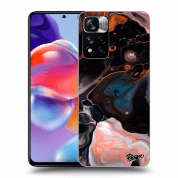 Picasee silikonowe czarne etui na Xiaomi Redmi Note 11 Pro+ 5G - Cream