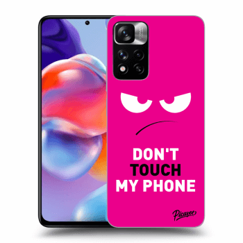 Etui na Xiaomi Redmi Note 11 Pro+ 5G - Angry Eyes - Pink