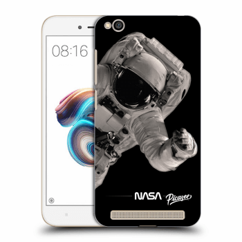 Picasee silikonowe czarne etui na Xiaomi Redmi 5A - Astronaut Big