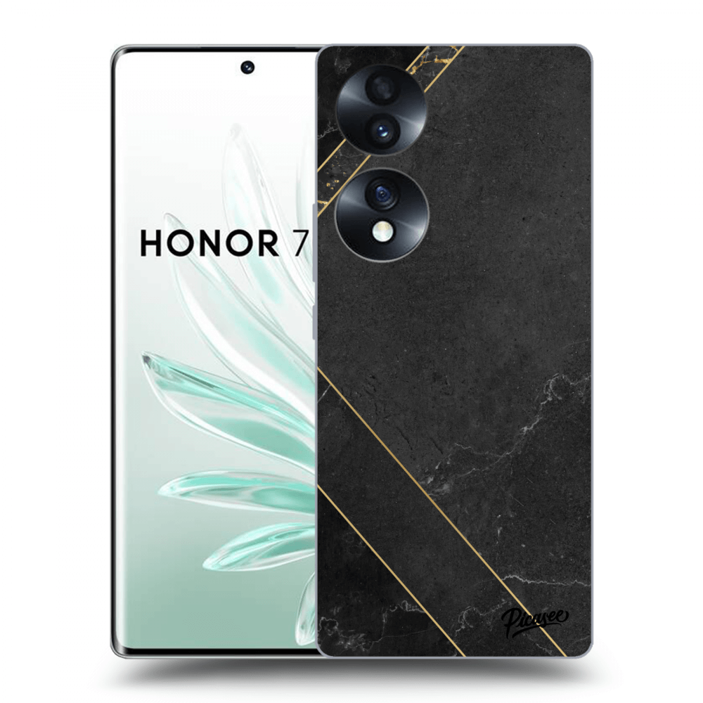 Picasee ULTIMATE CASE pro Honor 70 - Black tile