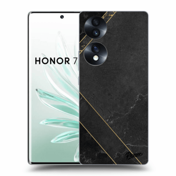 Etui na Honor 70 - Black tile