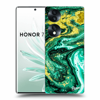 Etui na Honor 70 - Green Gold