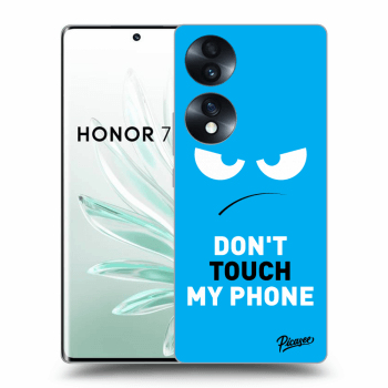 Etui na Honor 70 - Angry Eyes - Blue