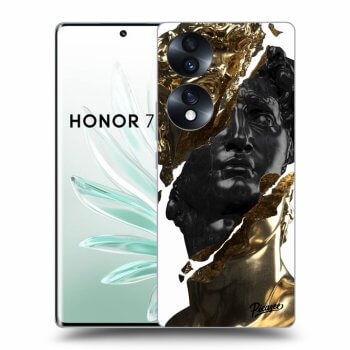 Etui na Honor 70 - Gold - Black