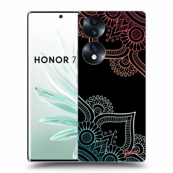 Etui na Honor 70 - Flowers pattern