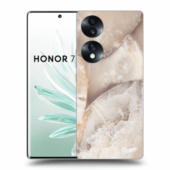 Etui na Honor 70 - Cream marble