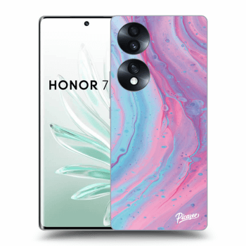 Etui na Honor 70 - Pink liquid