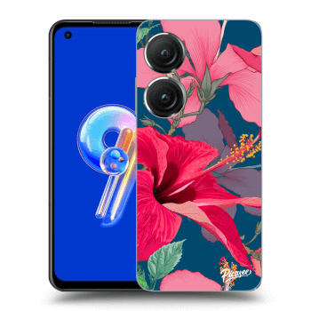 Etui na Asus Zenfone 9 - Hibiscus