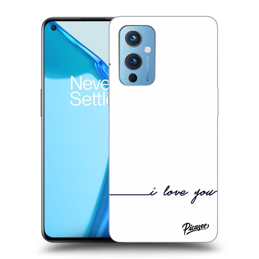 Picasee ULTIMATE CASE pro OnePlus 9 - I love you