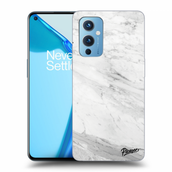 Etui na OnePlus 9 - White marble