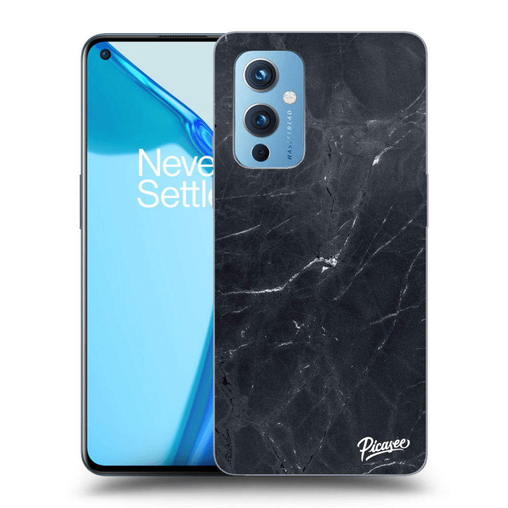 Picasee ULTIMATE CASE pro OnePlus 9 - Black marble