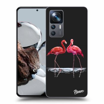 Etui na Xiaomi 12T - Flamingos couple