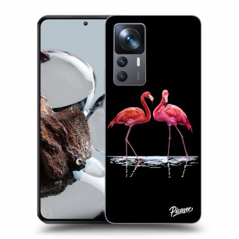 Etui na Xiaomi 12T - Flamingos couple