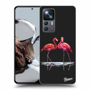 Etui na Xiaomi 12T Pro - Flamingos couple