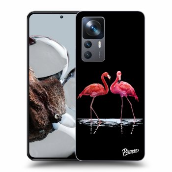Etui na Xiaomi 12T Pro - Flamingos couple