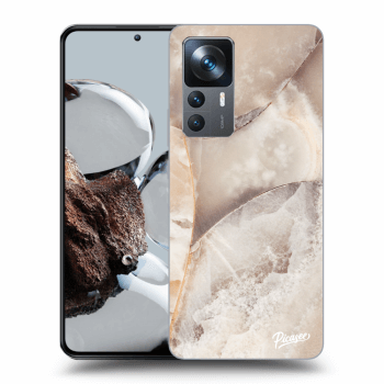 Etui na Xiaomi 12T Pro - Cream marble