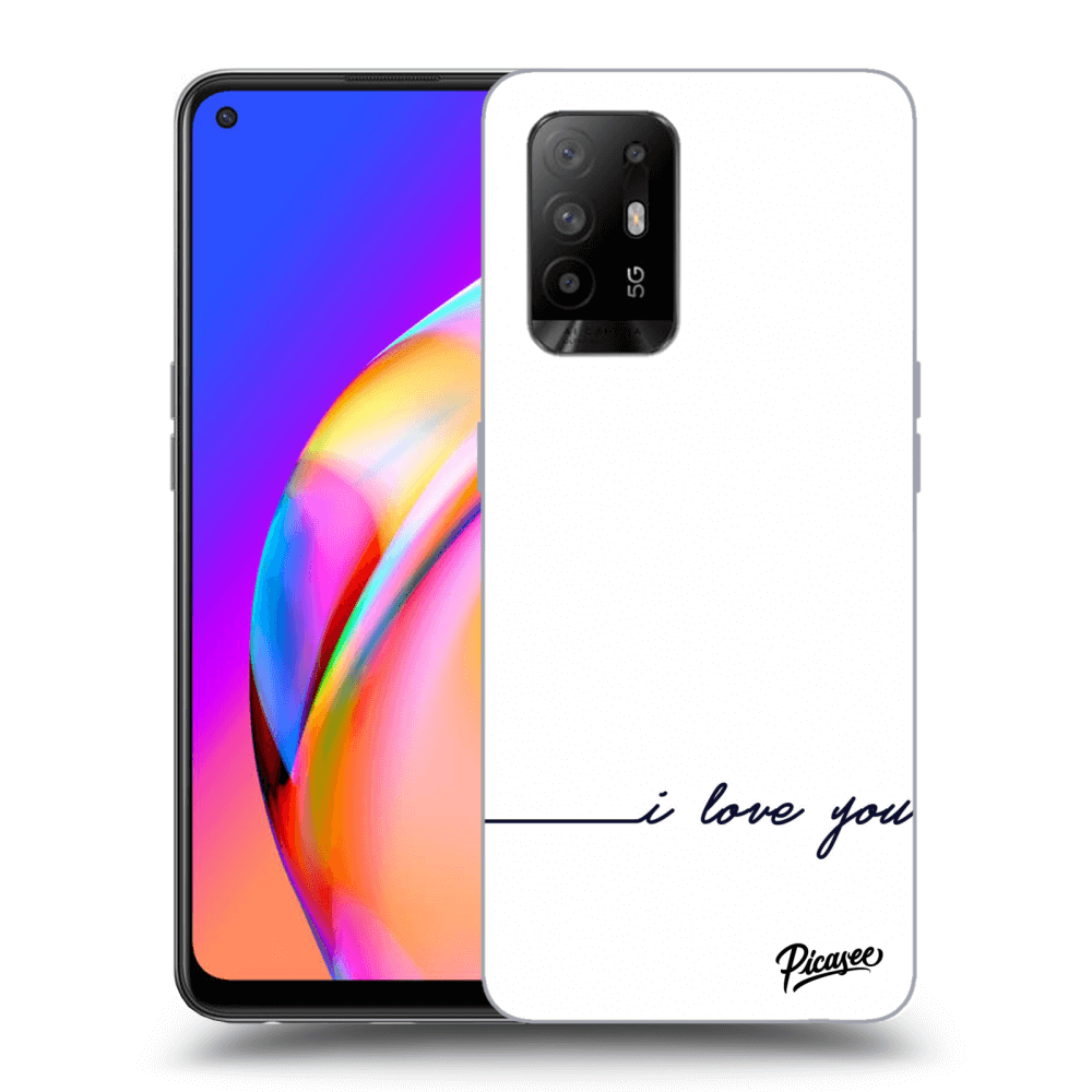 Picasee ULTIMATE CASE pro OPPO A94 5G - I love you
