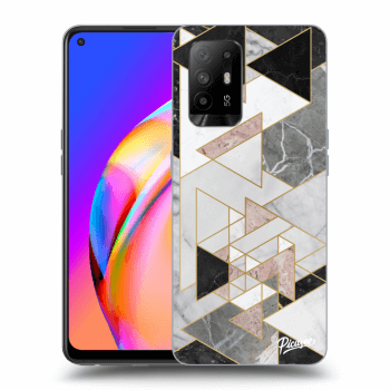 Picasee ULTIMATE CASE pro OPPO A94 5G - Light geometry