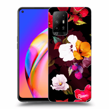 Etui na OPPO A94 5G - Flowers and Berries