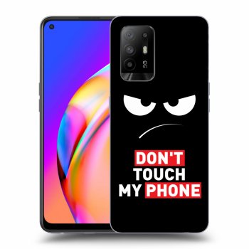 Etui na OPPO A94 5G - Angry Eyes - Transparent