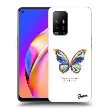 Picasee ULTIMATE CASE pro OPPO A94 5G - Diamanty White