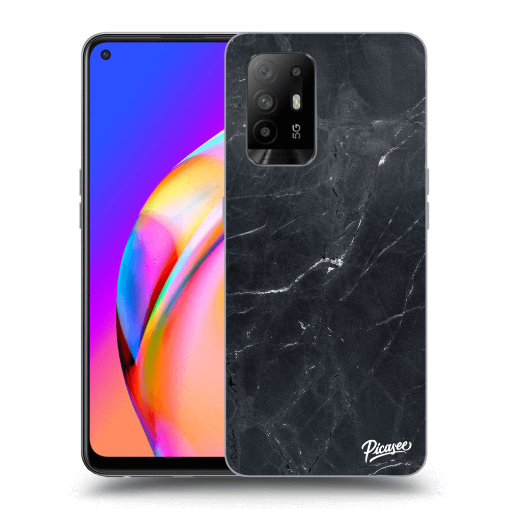 Picasee ULTIMATE CASE pro OPPO A94 5G - Black marble