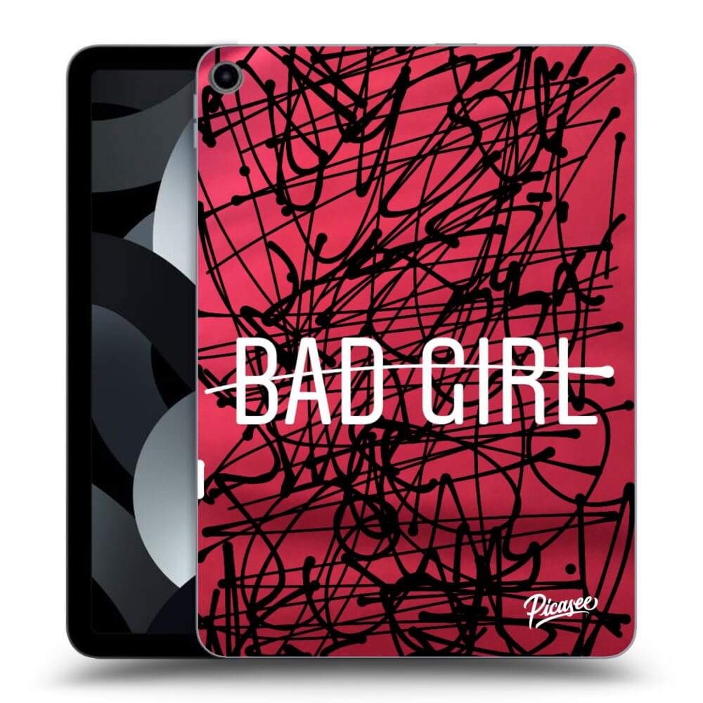 Silikonowe Czarne Etui Na Apple IPad 10,9 2022 (10.generace) - Bad Girl