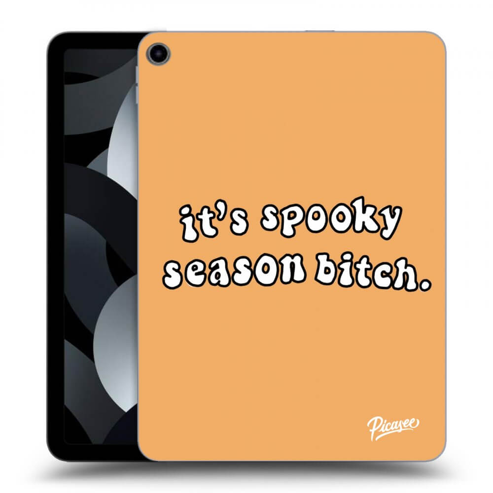 Picasee silikonowe czarne etui na Apple iPad 10,9" 2022 (10.generace) - Spooky season